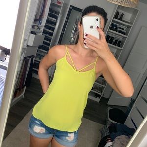 Women’s River Island Lime Blouse Size UK 6/US 2